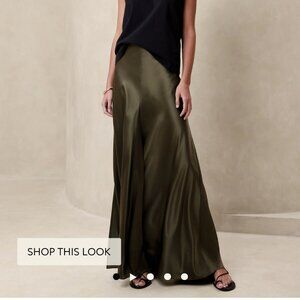 Banana Republic silky skirt